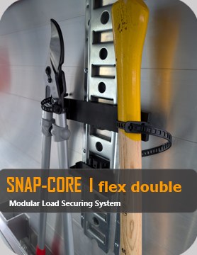 SNAP-CORE flex double — doppelte Werkzeugaufnahme