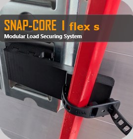 SNAP-CORE flex s — kompakte Halterung für schlanke Stangen