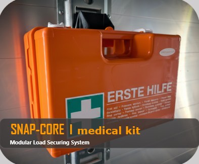 SNAP-CORE medical kit — Halterung für Erste-Hilfe-Kasten